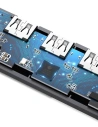 Wholesale UGREEN USB-A / 4xUSB-A 3.2Gen1 HUB with additional micro USB power port grey - UGR1750 - {ean13} - Hurt