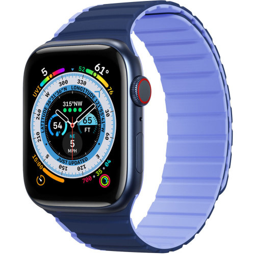 DuxDucis Distributor - 6934913027929 - DDS1728 - Dux Ducis Strap (LD Version) Apple Watch 4/5/6/7/SE/8/9/Ultra 44/45/49mm blue - B2B homescreen