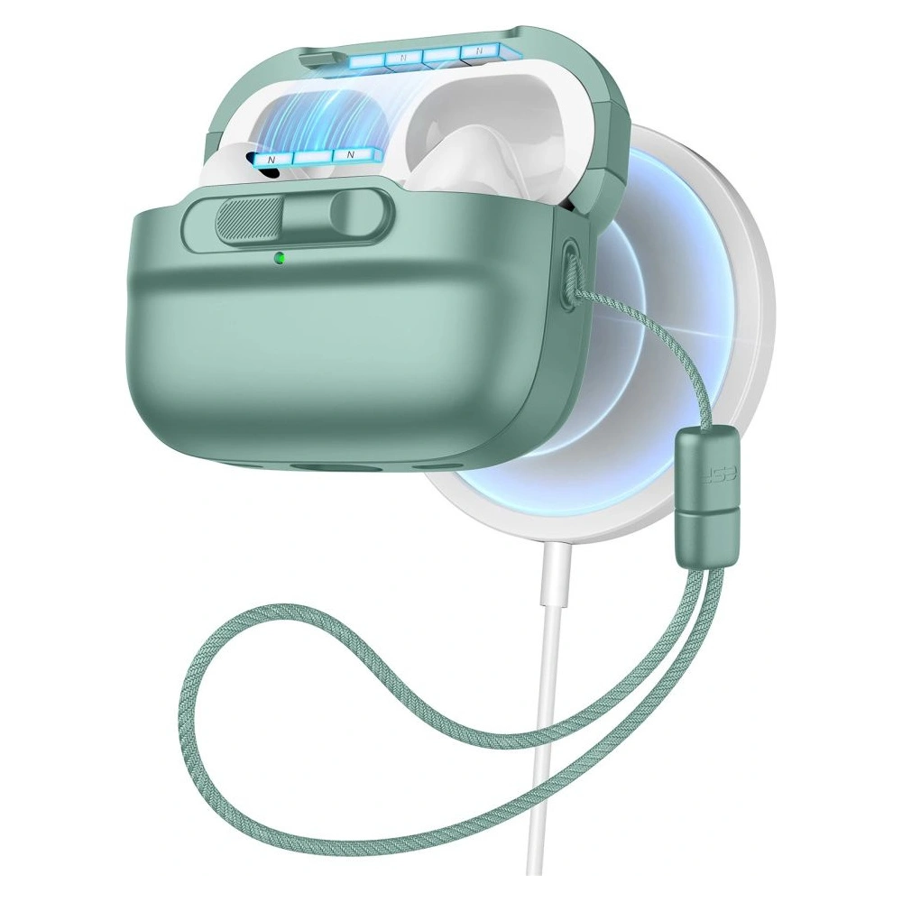 Hurtownia GSM - Case ESR Pulse HaloLock MagSafe Apple Airpods Pro 1/2 Grün - ESR742 - {ean13} - Hurt