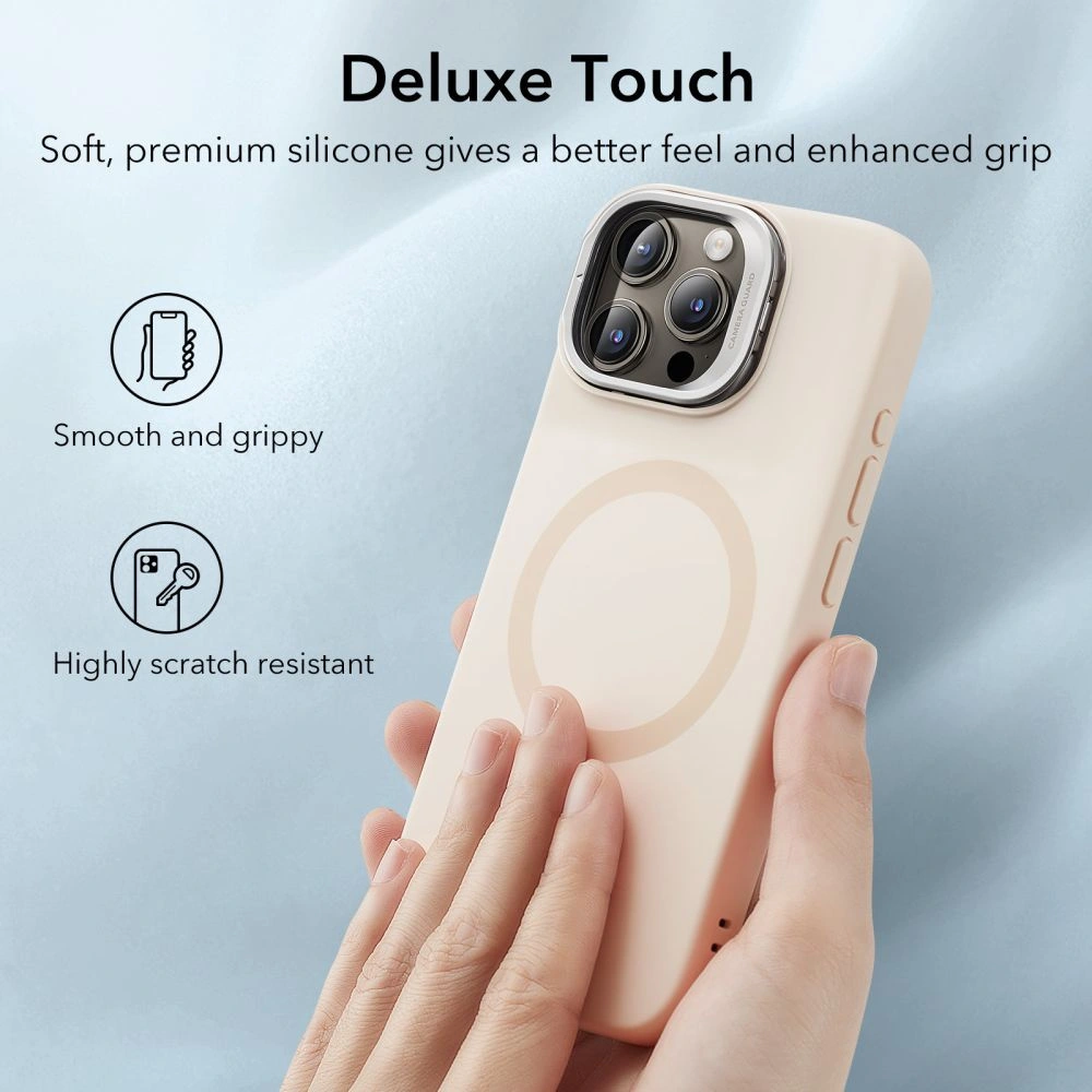 Hurtownia GSM - Case ESR Cloud Kickstand HaloLock MagSafe Apple iPhone 15 Pro Max Beige - ESR744 - {ean13} - Hurt