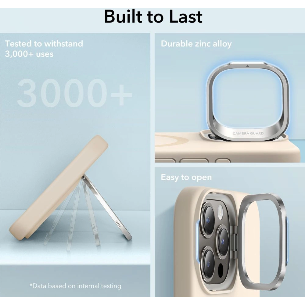 Hurtownia GSM - Etui ESR Cloud Kickstand HaloLock MagSafe Apple iPhone 15 Pro Max béžová - ESR744 - {ean13} - Hurt