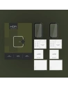 Hurtownia GSM - Hybidní sklo Hofi Hybrid Pro+ Xiaomi Smart Band 8 Active Black [2 PACK] - HOFI437 - {ean13} - Hurt