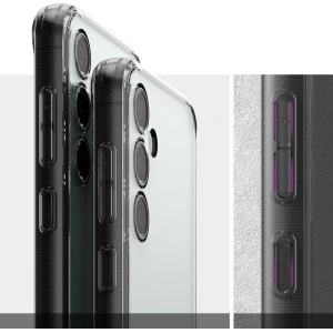 Etui Ringke Fusion Samsung Galaxy S23 FE Füst Fekete