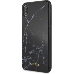 Hurtownia GSM - Case Guess GUHCI65HYMABK Apple iPhone XS Max schwarz/marmor - GUE077BLK - {ean13} - Hurt