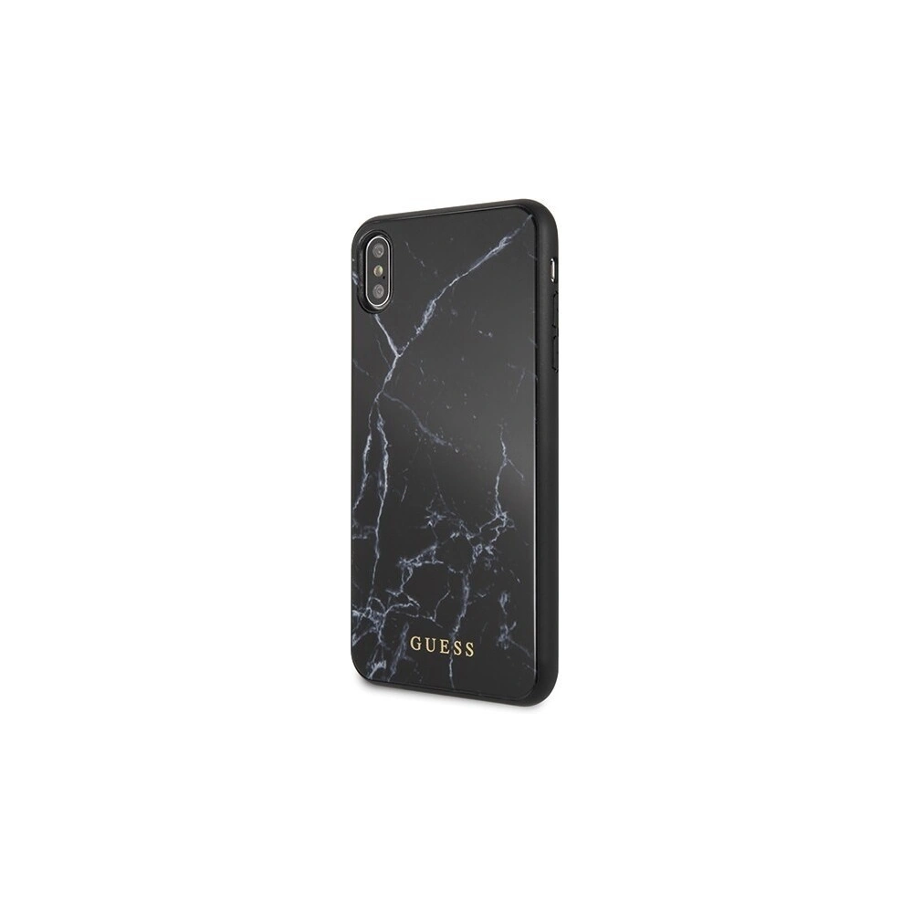 Hurtownia GSM - Etui Guess GUHCI65HYMABK Apple iPhone XS Max černý/black Marble - GUE077BLK - {ean13} - Hurt