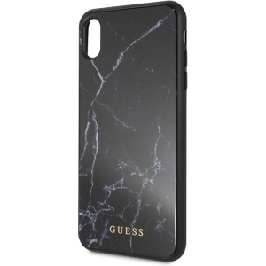 Hurtownia GSM - Case Guess GUHCI65HYMABK Apple iPhone XS Max schwarz/marmor - GUE077BLK - {ean13} - Hurt