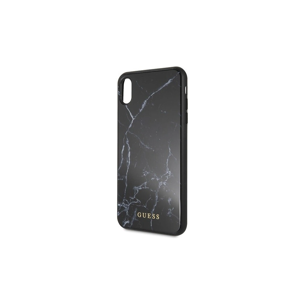 Hurtownia GSM - Etui Guess GUHCI65HYMABK Apple iPhone XS Max černý/black Marble - GUE077BLK - {ean13} - Hurt