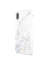 Hurtownia GSM - Case Guess GUHCI65HYMAWH Apple iPhone XS Max weiß/marmoriert - GUE078WHT - {ean13} - Hurt