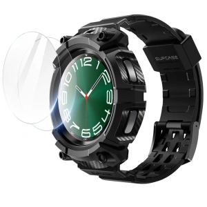 Wholesale Supcase Unicorn Beetle Pro + 2x tempered glass Samsung Galaxy Watch 6 Classic 47mm Black - SPC404 - {ean13} - Hurt