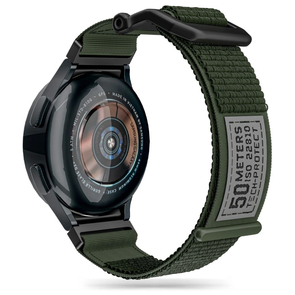Hurtownia GSM - Pasek Tech-Protect Scout Samsung Galaxy Watch 4/5/5 Pro/6 Verde Militar - THP2383 - {ean13} - Hurt
