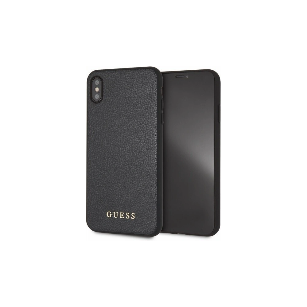 Hurtownia GSM - Etui Guess GUHCI65IGLBK Apple iPhone XS Max černý/hard case Iridescent - GUE079BLK - {ean13} - Hurt