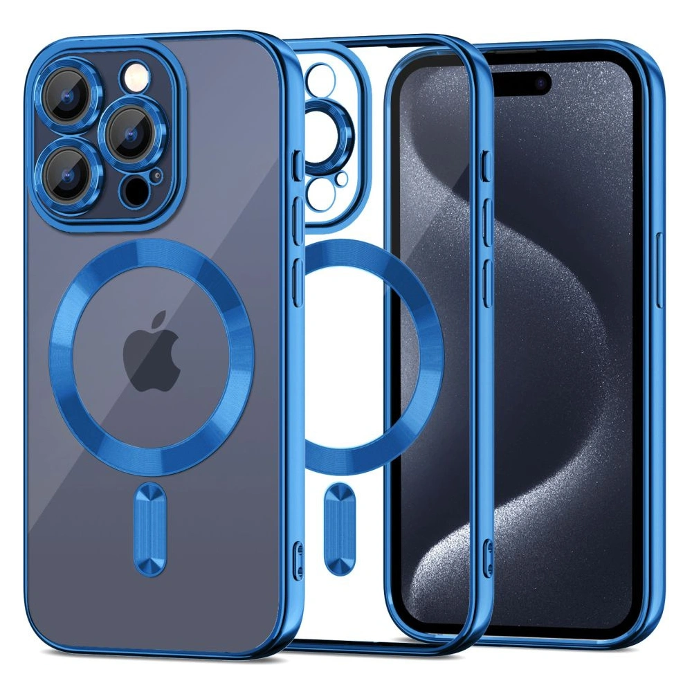 Wholesale Tech-Protect MagShine MagSafe Apple iPhone 15 Pro Navy - THP2385 - {ean13} - Hurt