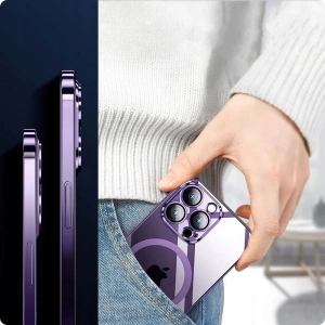 Wholesale Tech-Protect MagShine MagSafe Apple iPhone 15 Pro Max Navy - THP2386 - {ean13} - Hurt