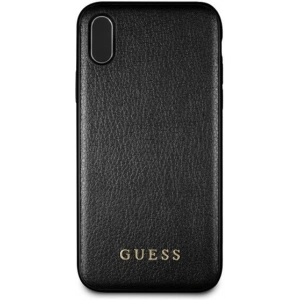 Hurtownia GSM - Case Guess GUHCI65IGLBK Apple iPhone XS Max schwarz/czarny hartes Gehäuse Iridescent - GUE079BLK - {ean13} - Hurt