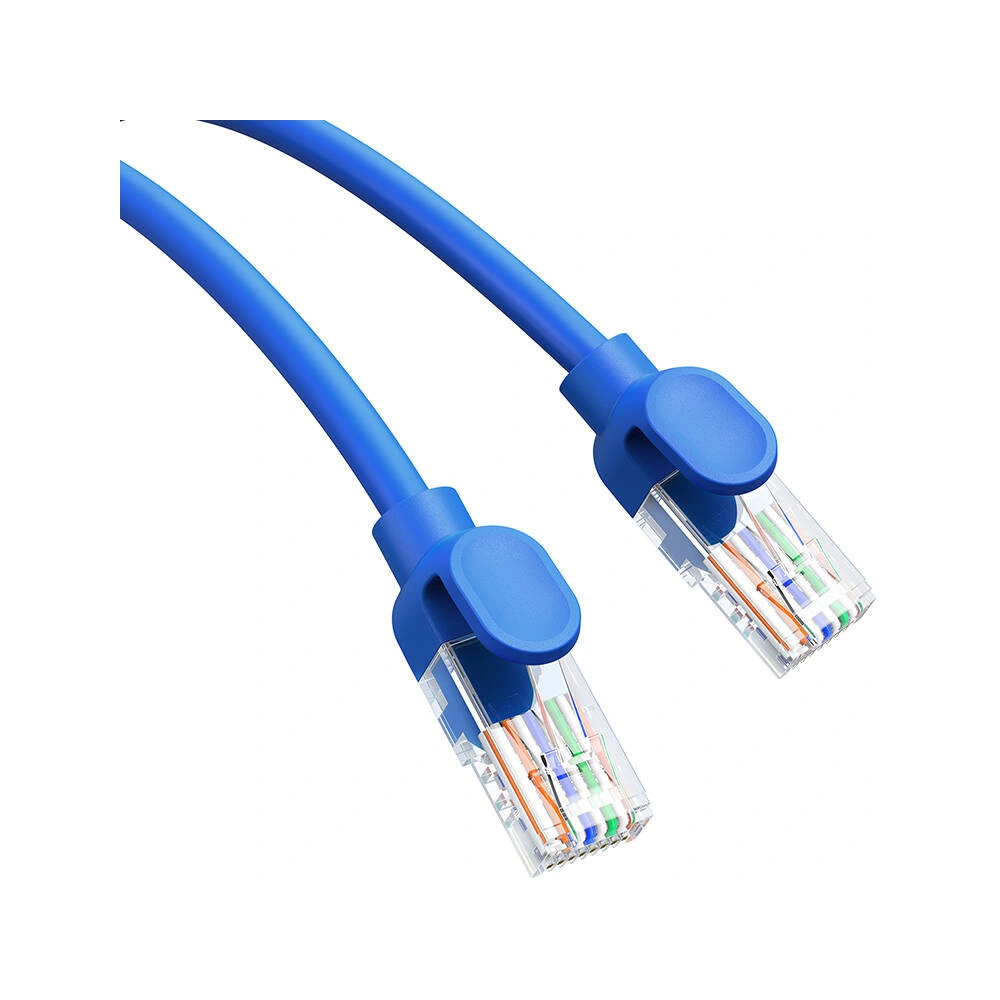 Hurtownia GSM - Kabel síťový Baseus Ethernet RJ45 Cat.6 1000Mbps 0,5m (modrý) - BSU4711 - {ean13} - Hurt