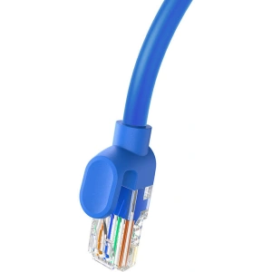 Hurtownia GSM - Hálózati kábel Baseus Ethernet RJ45 Cat.6 1000Mbps 0,5m (kék) - BSU4711 - {ean13} - Hurt