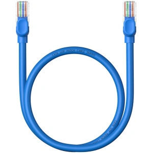 Hurtownia GSM - Hálózati kábel Baseus Ethernet RJ45 Cat.6 1000Mbps 0,5m (kék) - BSU4711 - {ean13} - Hurt