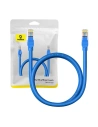 Cablul de rețea Baseus Ethernet RJ45 Cat.6 1000Mbps 1m (albastru)