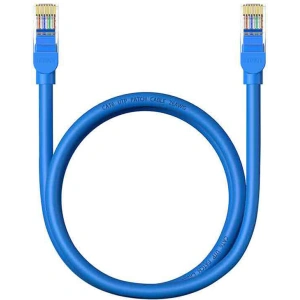 Wholesale Baseus Ethernet RJ45 Cat.6 1000Mbps network cable 1m (blue) - BSU4712 - {ean13} - Hurt