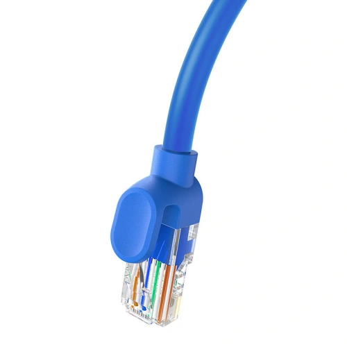 Kabel sieciowy Baseus Ethernet RJ45 Cat.6 1000Mbps 1m (niebieski)