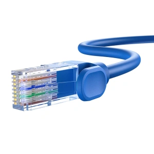 Kabel sieciowy Baseus Ethernet RJ45 Cat.6 1000Mbps 2m (niebieski)