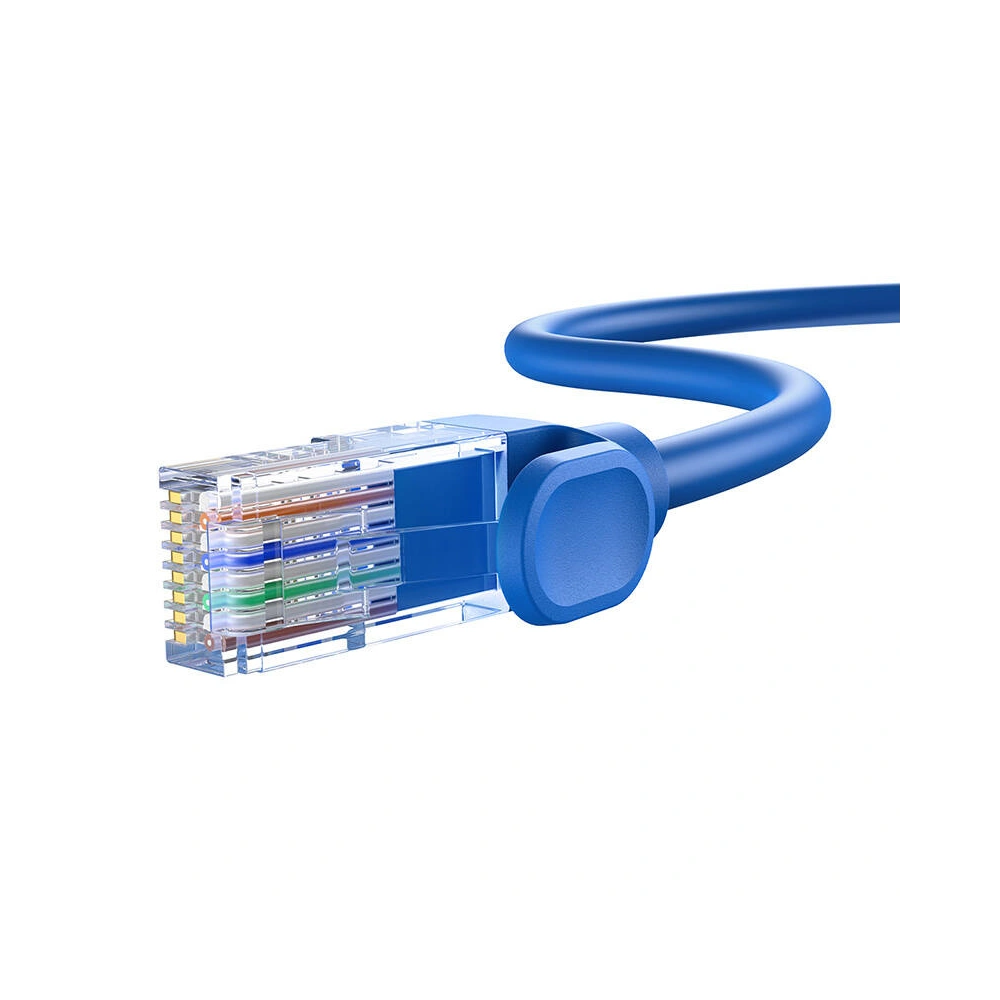 Hurtownia GSM - Cablul de rețea Baseus Ethernet RJ45 Cat.6 1000Mbps 2m (albastru) - BSU4713 - {ean13} - Hurt