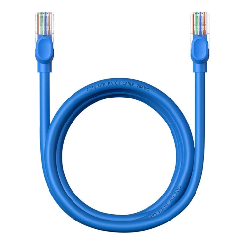 Kabel sieciowy Baseus Ethernet RJ45 Cat.6 1000Mbps 2m (niebieski)