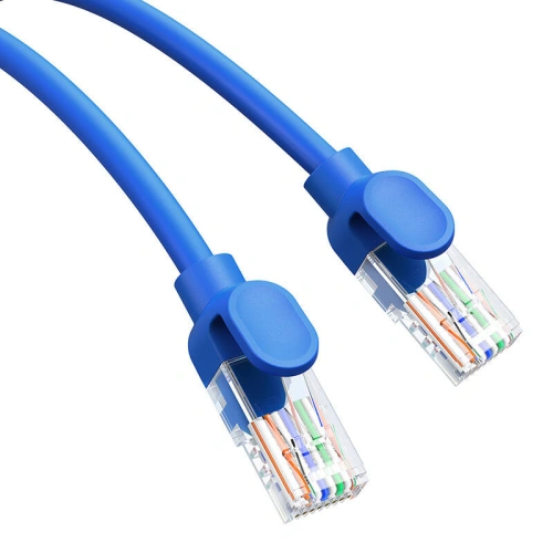 Kabel sieciowy Baseus Ethernet RJ45 Cat.6 1000Mbps 3m (niebieski)