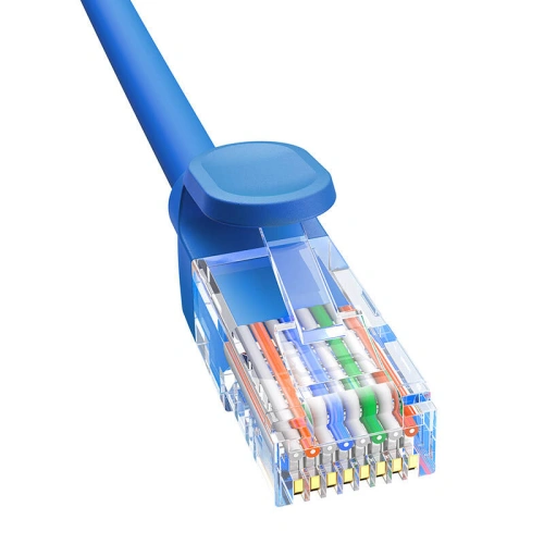Kabel sieciowy Baseus Ethernet RJ45 Cat.6 1000Mbps 3m (niebieski)