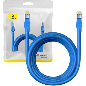 Wholesale Baseus Ethernet RJ45 Cat.6 1000Mbps network cable 5m (blue) - BSU4715 - {ean13} - Hurt
