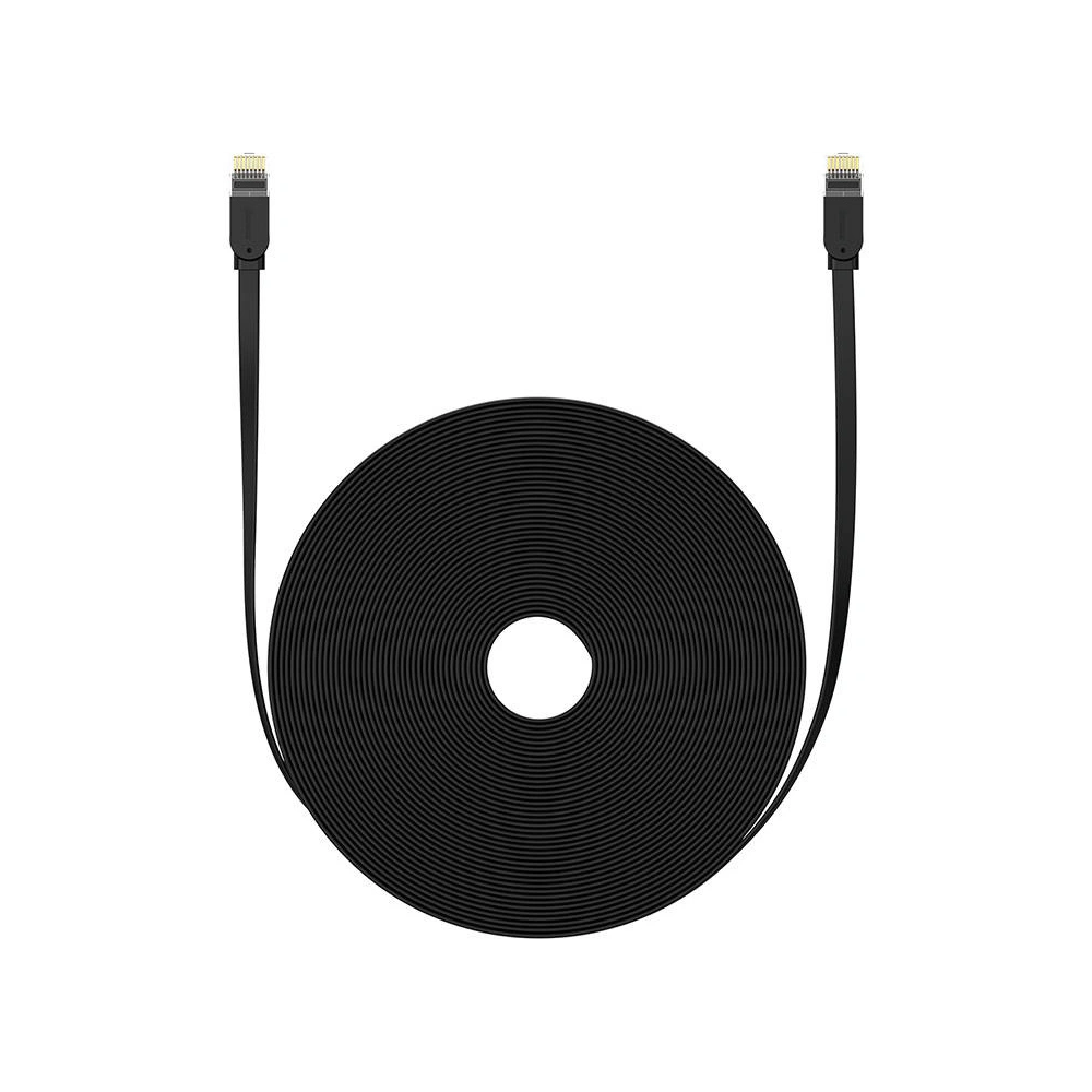 Hurtownia GSM - Cablu de rețea Baseus Ethernet RJ45 Cat.6 1000Mbps 30m (negru) - BSU4716 - {ean13} - Hurt