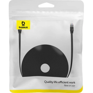 Kabel sieciowy Baseus Ethernet RJ45 Cat.6 1000Mbps 30m (czarny)
