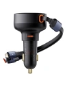 Hurtownia GSM - Autonabíječka Baseus Enjoyment USB-C s kabelem USB-C / Lightning 60 W (černá) - BSU4717 - {ean13} - Hurt