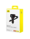 Hurtownia GSM - Autonabíječka Baseus Enjoyment USB-A s kabelem USB-C / Lightning 60 W (černá) - BSU4718 - {ean13} - Hurt