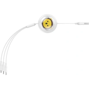 Hurtownia GSM - Kábel 3w1 Baseus USB-A / USB-C, USB-A, Lightning 3,5A 1.1m (fehér) - BSU4719 - {ean13} - Hurt