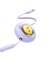 Hurtownia GSM - Kabel 3w1 Baseus USB-A / USB-C, USB-A, Lightning 3,5A 1.1m (violet) - BSU4720 - {ean13} - Hurt