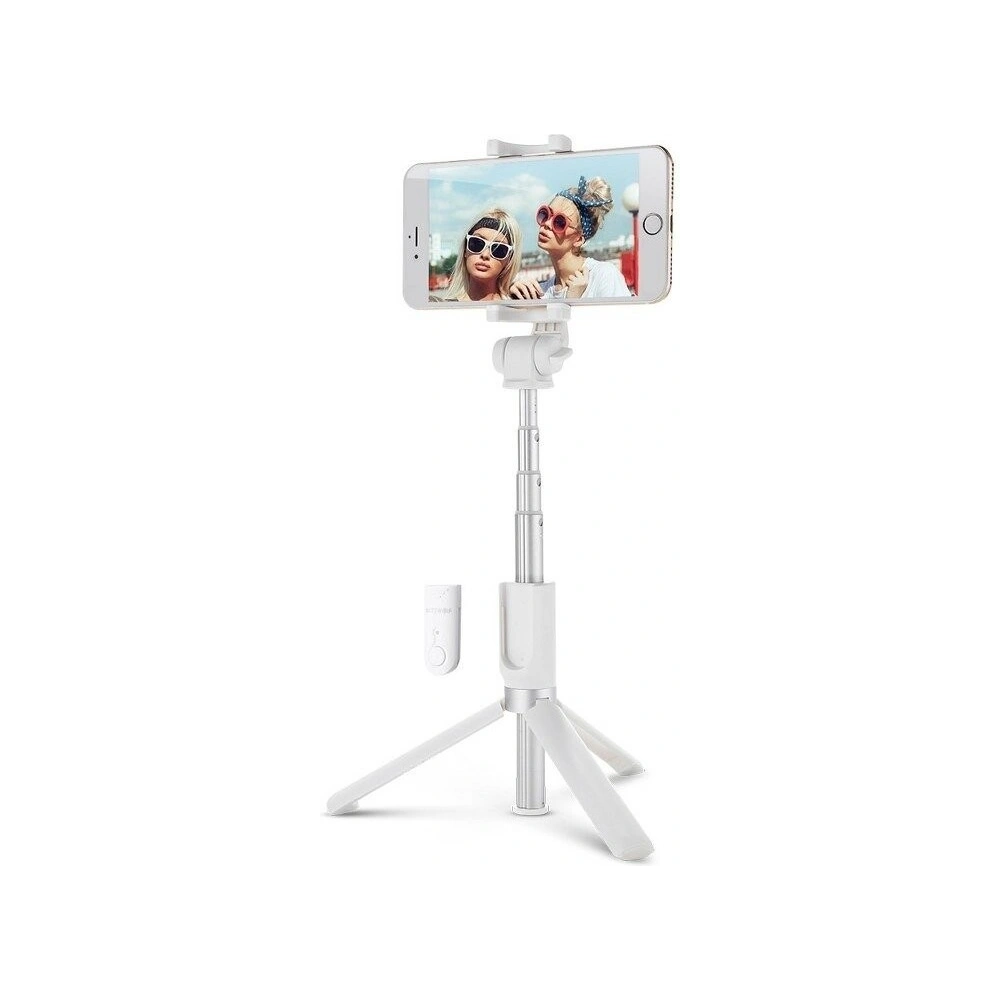 Hurtownia GSM - Selfie Stick stativ 3w1 BlitzWolf BW-BS3 bílý - BLZ001WHT - {ean13} - Hurt