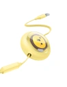 Wholesale Baseus USB-A / USB-C, USB-A, Lightning 3.5A 3-in-1 cable 1.1m (yellow) - BSU4721 - {ean13} - Hurt
