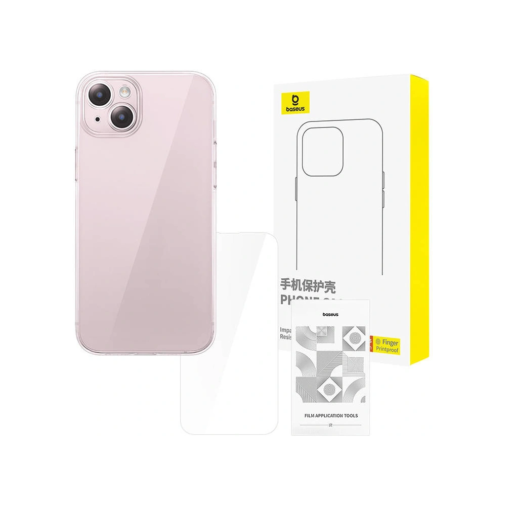 Wholesale Baseus case + tempered glass Apple iPhone 15 Plus / 14 Plus - BSU4723 - {ean13} - Hurt