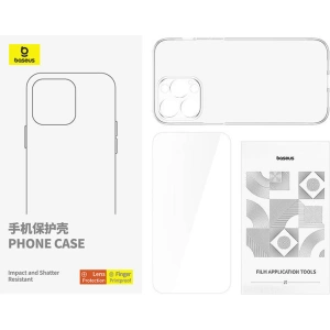 Etui + szkło hartowane Baseus Apple iPhone 15 Pro