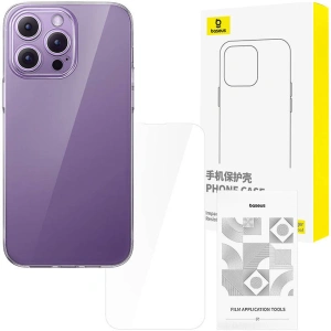 Hurtownia GSM - Etui + sticlă călită Baseus Apple iPhone 14 Pro - BSU4726 - {ean13} - Hurt
