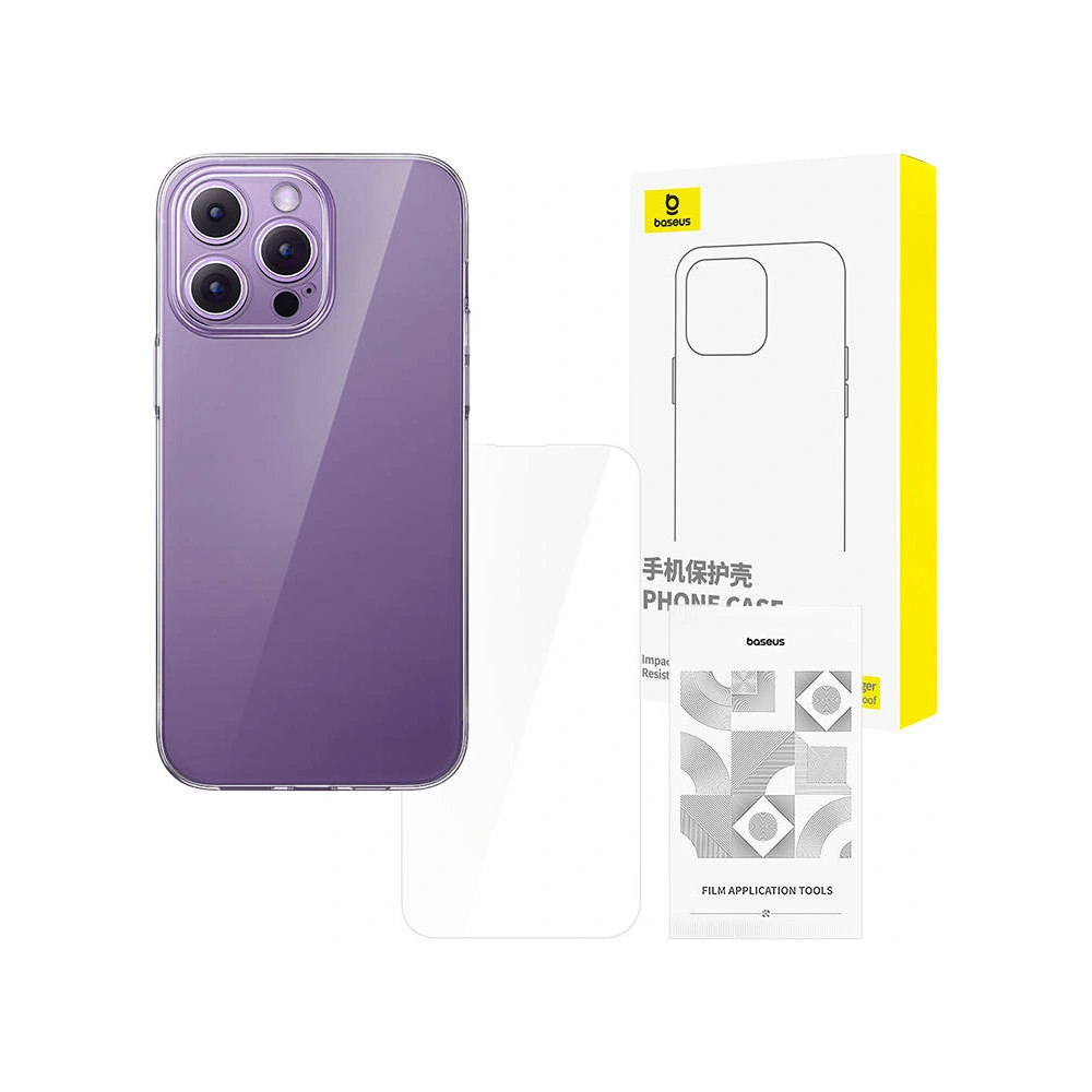 Hurtownia GSM - Etui + sticlă călită Baseus Apple iPhone 14 Pro - BSU4726 - {ean13} - Hurt