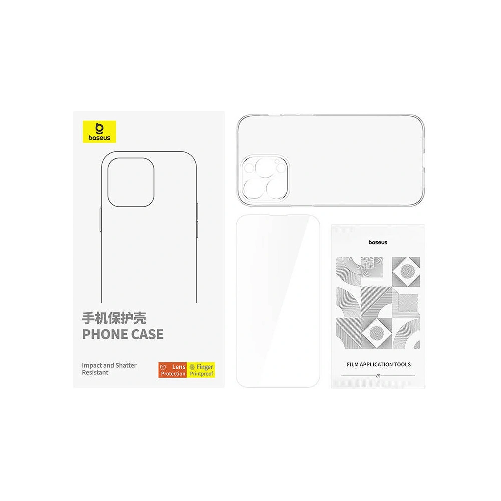 Hurtownia GSM - Etui + sticlă călită Baseus Apple iPhone 14 Pro - BSU4726 - {ean13} - Hurt