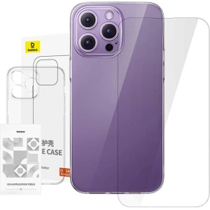 Hurtownia GSM - Case + gehärtetes Glas Baseus Apple iPhone 14 Pro Max - BSU4727 - {ean13} - Hurt