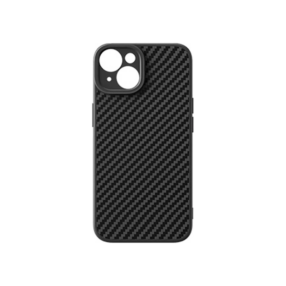 Case Baseus synthetische Faser + gehärtetes Glas Apple iPhone 15