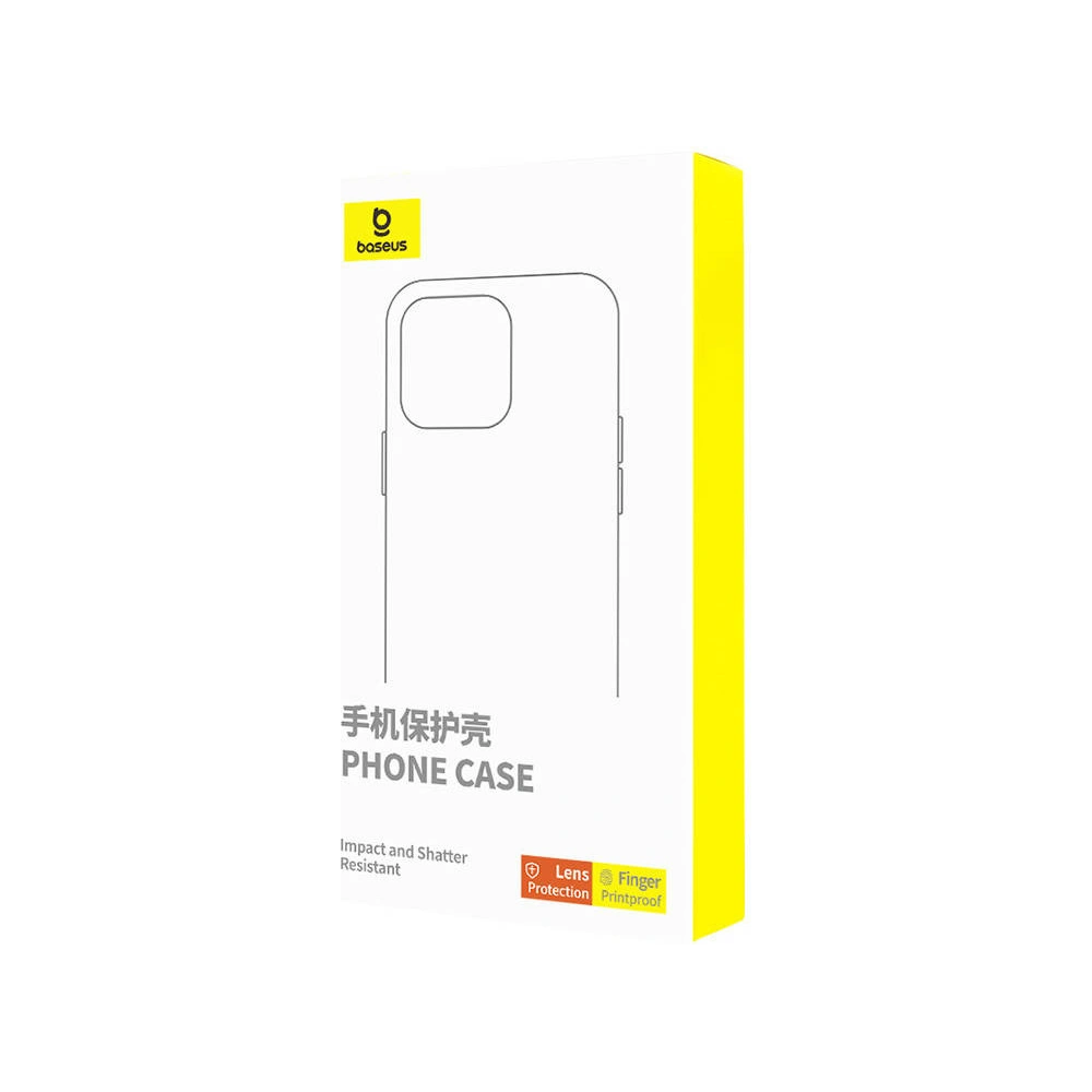 Case Baseus synthetische Faser + gehärtetes Glas Apple iPhone 15