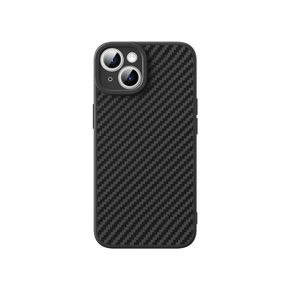 Hurtownia GSM - Case Baseus Synthetische Faser + gehärtetes Glas Apple iPhone 15 Plus / 14 Plus - BSU4729 - {ean13} - Hurt