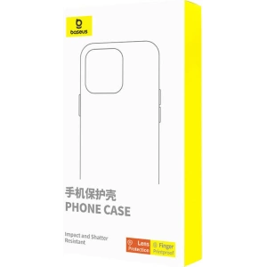 Etui Baseus Synthetic Fiber + szkło hartowane Apple iPhone 15 Pro