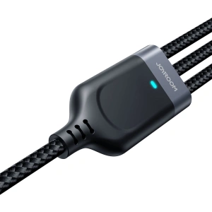 Hurtownia GSM - Kábel 3w1 Joyroom Multi-Use Series S-1T3018A18 USB-A / Lightning, USB-C, micro USB 30cm fekete - JYR787 - {ean13} - Hurt