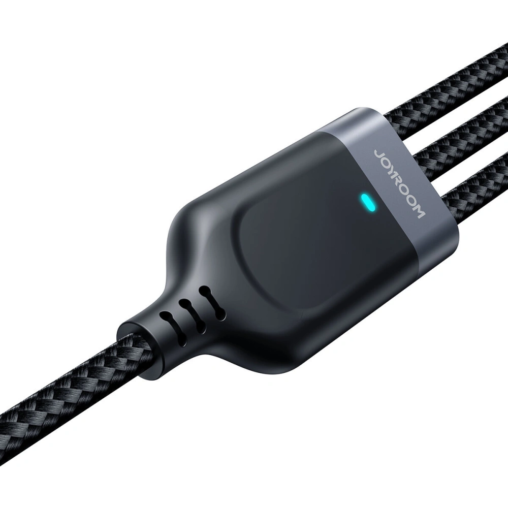 Hurtownia GSM - Kábel 3w1 Joyroom Multi-Use Series S-1T3018A18 USB-A / Lightning, USB-C, micro USB 30cm fekete - JYR787 - {ean13} - Hurt